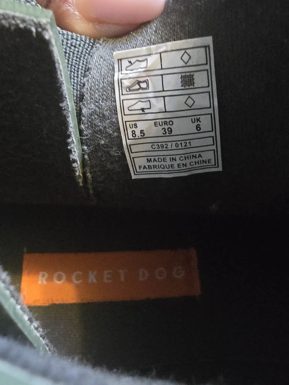 Rocket Dog Rainbow Green Chelsea Rain Boots Women's Size 8.5 EU 39